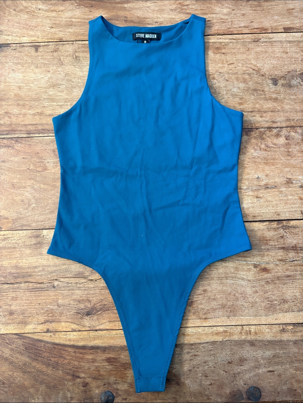 Steve Madden Women’s Teal One Piece Bodysuit Size Small